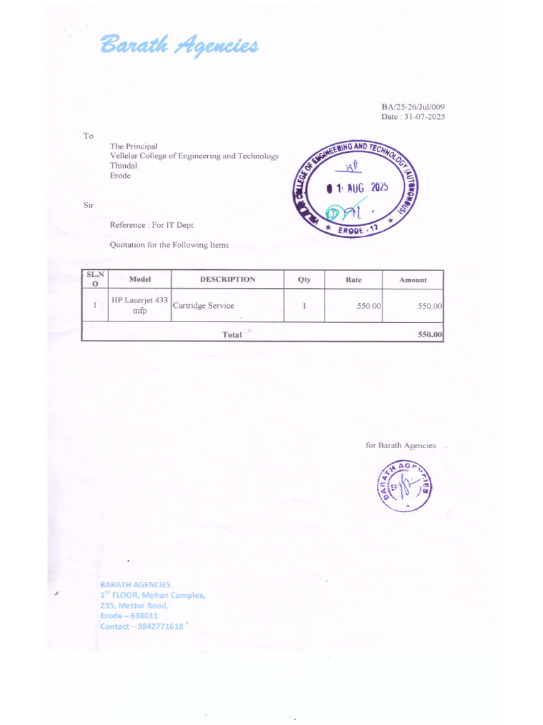 Printer Services | PDF