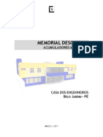 Memorial Descritivo Casa ENG 1