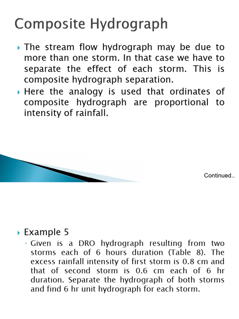 Composite Hydrograph Separation Guide | PDF | Environment | Chemical ...
