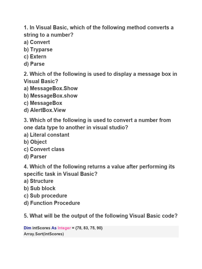 CSC 207 Likely Questions | PDF | Programming Paradigms | Computer Science