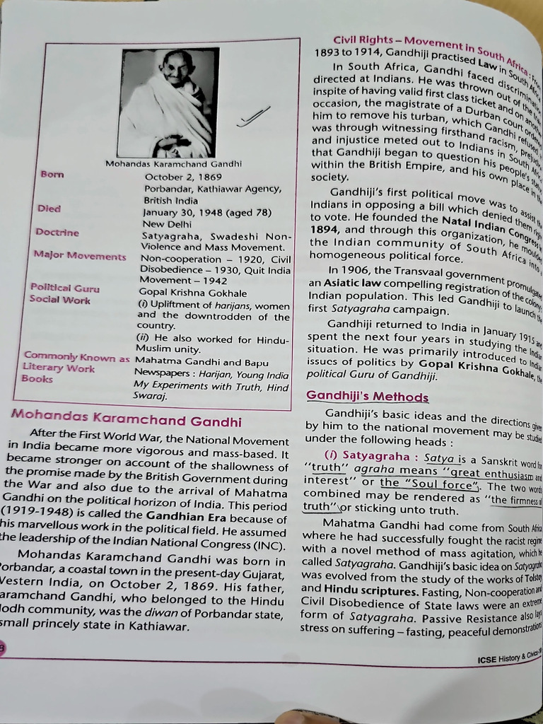 Mahatma Gandhi: Life and Legacy | PDF | Mahatma Gandhi | Indian Nationalism