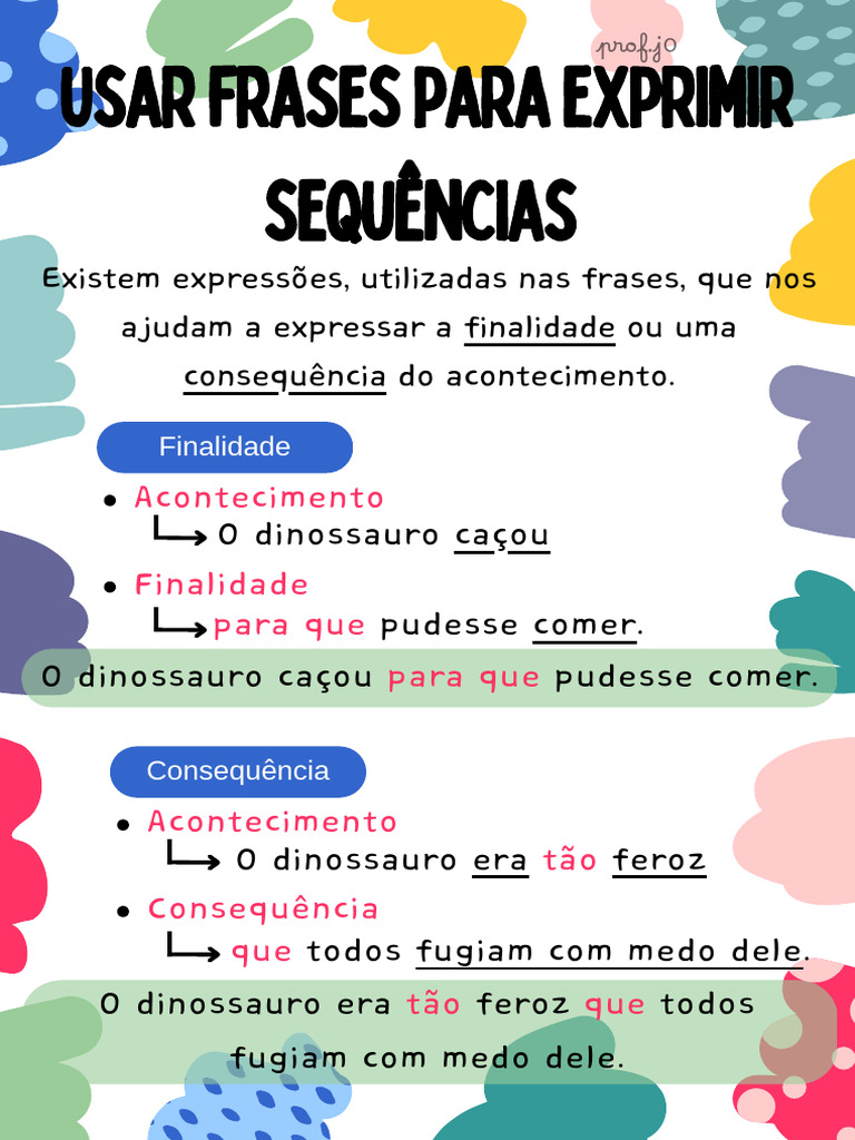 Finalidade e Consequência em Frases | PDF