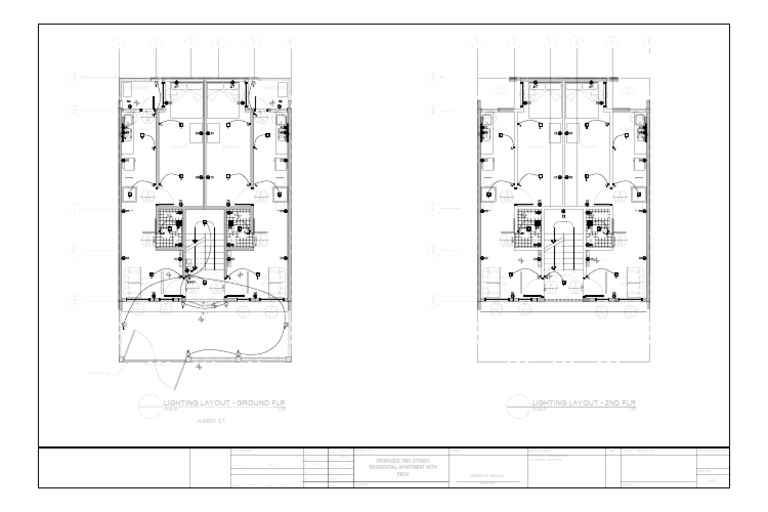Proposed Two-Storey Apartment Plans | PDF | Buildings And Structures | Home