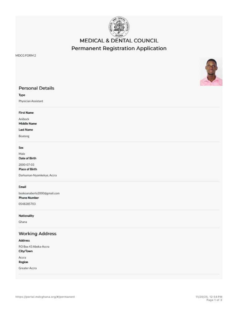 Apply for Permanent Registration 2 | PDF | Social Programs | Medicine