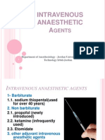 Intravenous Anesthetic Agents