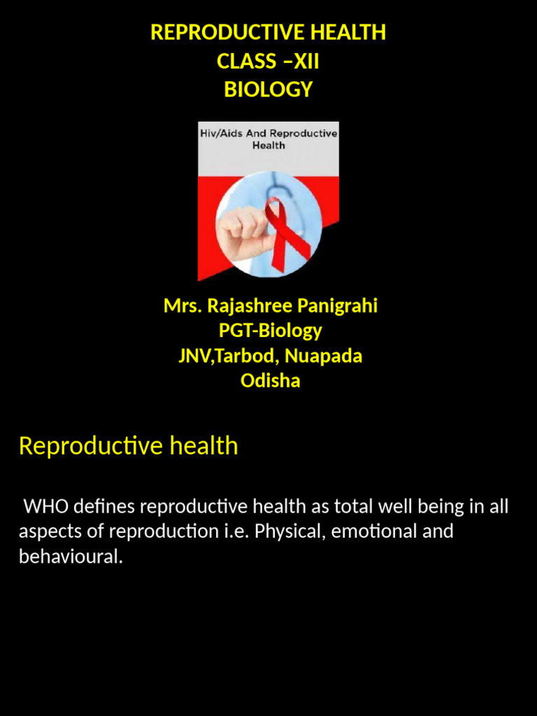 Understanding Reproductive Health in India | PDF | In Vitro ...