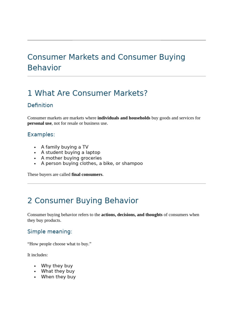 Consumer & Business Buying Behavior Lecture | PDF | Behavior | Demand