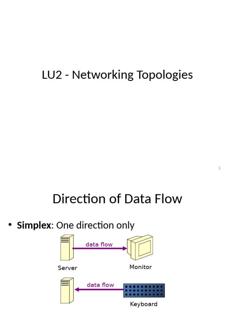LU2 Networking Topologies LAN Technologies | PDF | Network Topology ...