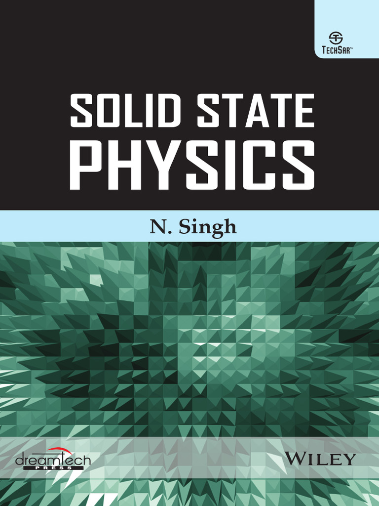 Solid State Physics Textbook by N. Singh | PDF | Crystal Structure ...