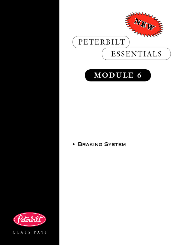 Peterbilt Module 6 Essentials New - Peterbilt Motors Company | PDF ...