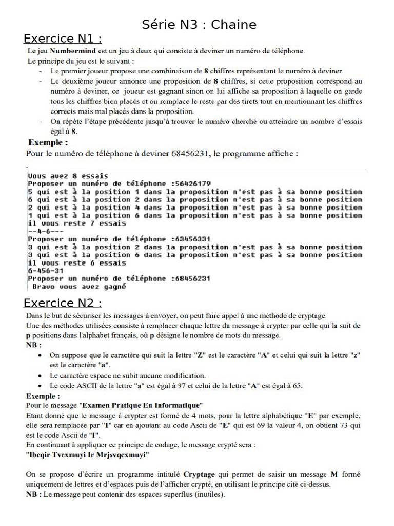 Série N3 N4docx | PDF