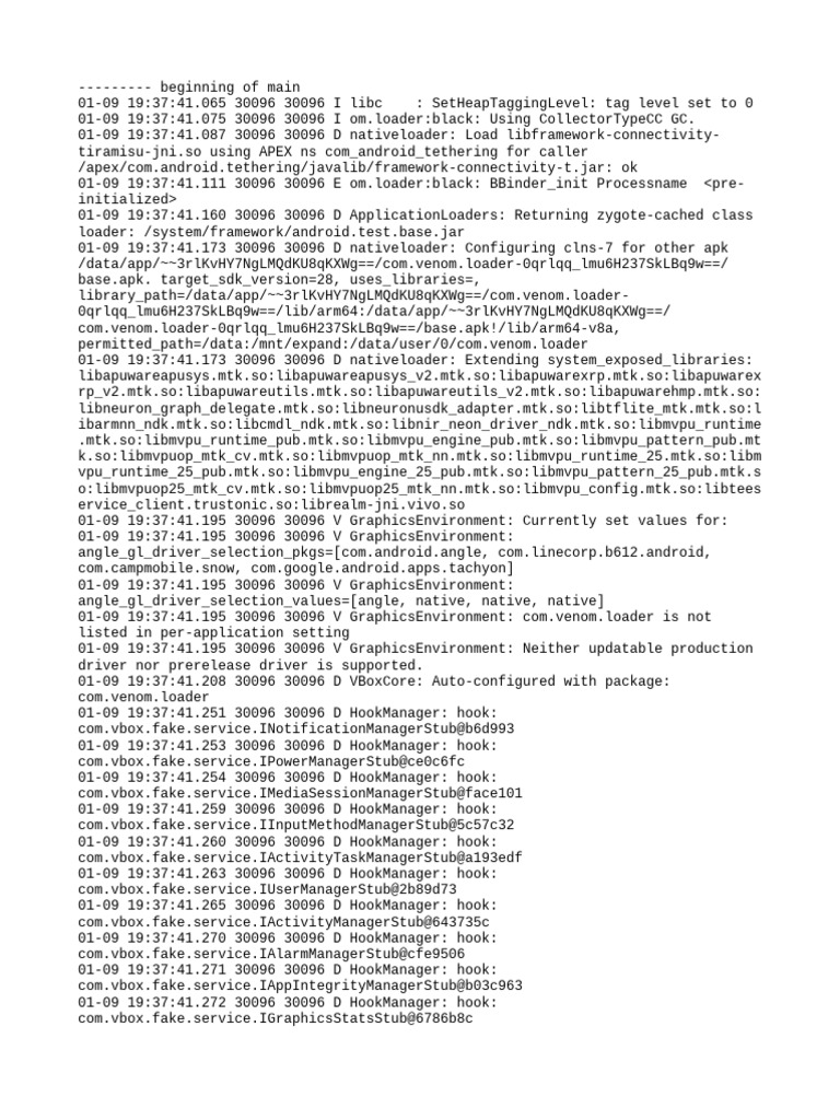Android Log Analysis and Hooking Details | PDF