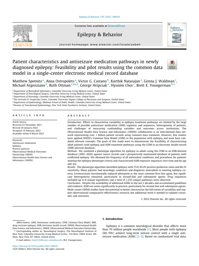 First ASM Database | PDF | Epilepsy | Respiratory Diseases