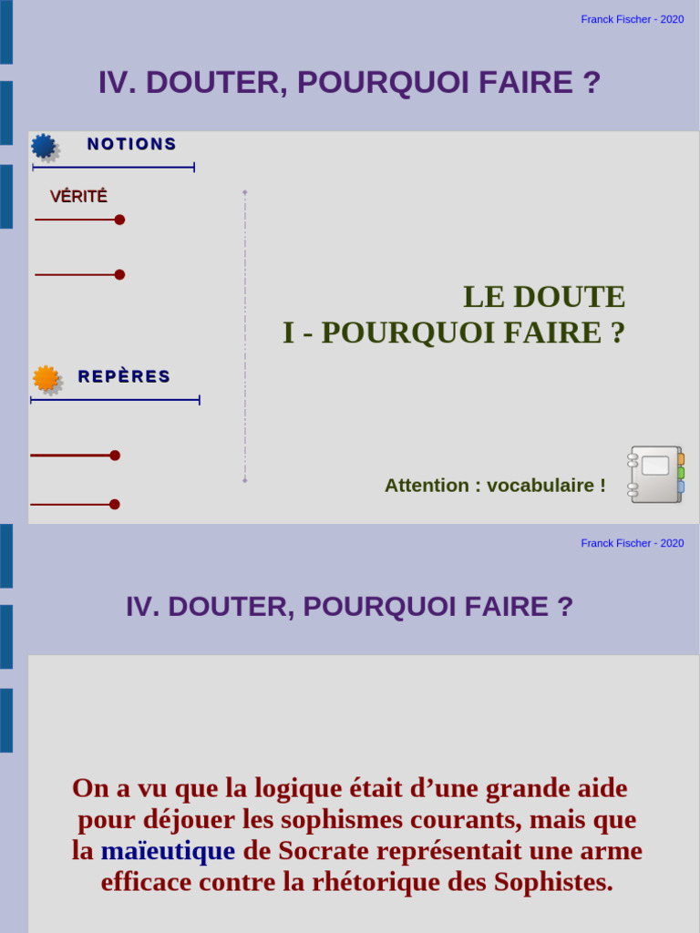 Douter : clé vers la vérité matérielle | PDF | Vérité