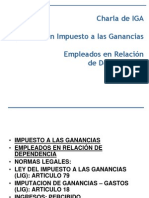 Retención Impuesto A Las Ganancias Empleados en Relacion de Dependencia - (05 - 12 - 2011)