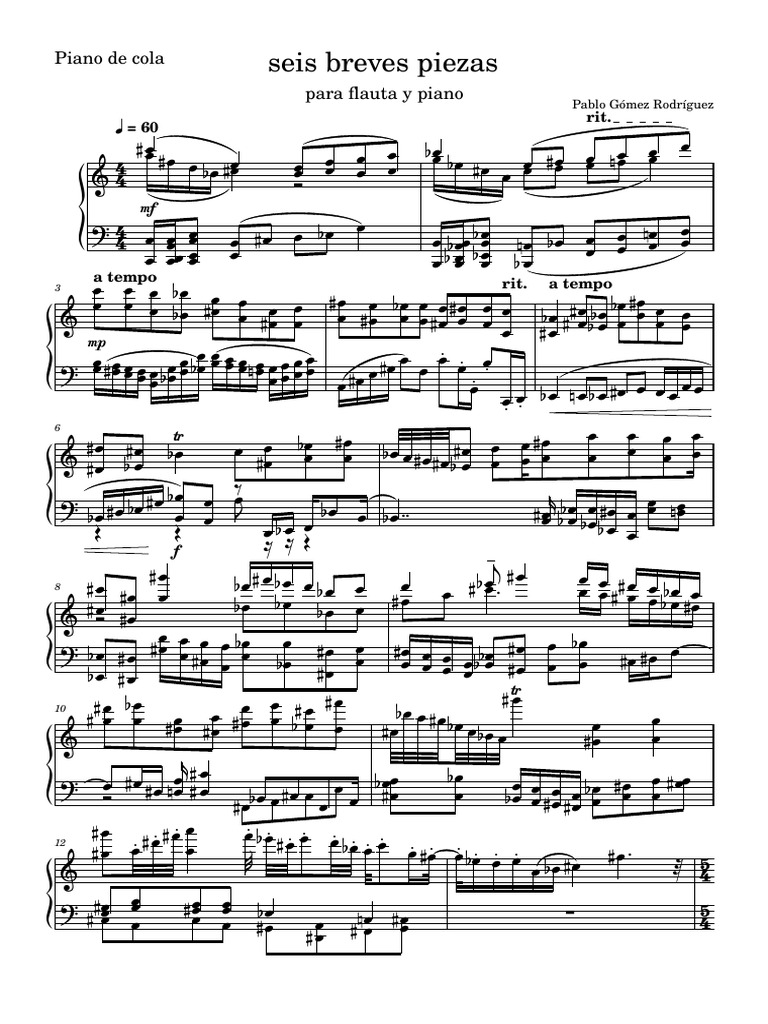 Sonata -Piano de Cola | PDF | Musical Forms | Sonata