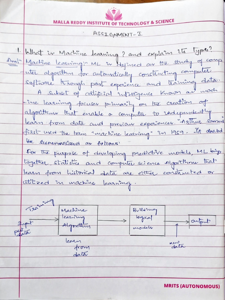 ML Assignment 1 | PDF