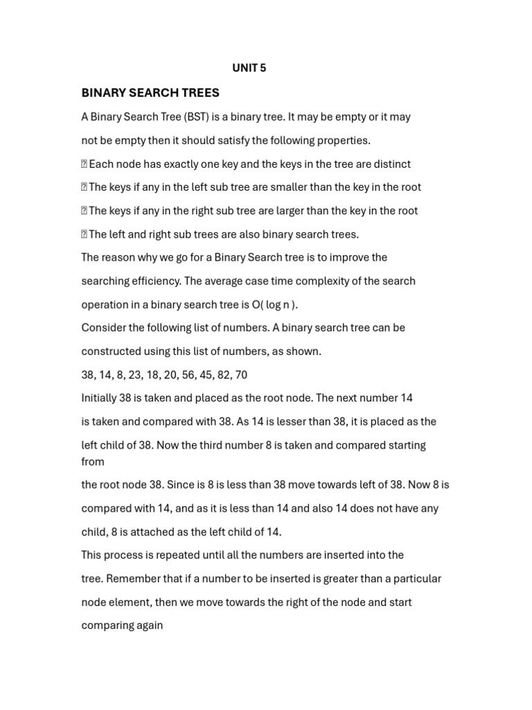 DS UNIT 5 IMP | PDF | Algorithms And Data Structures