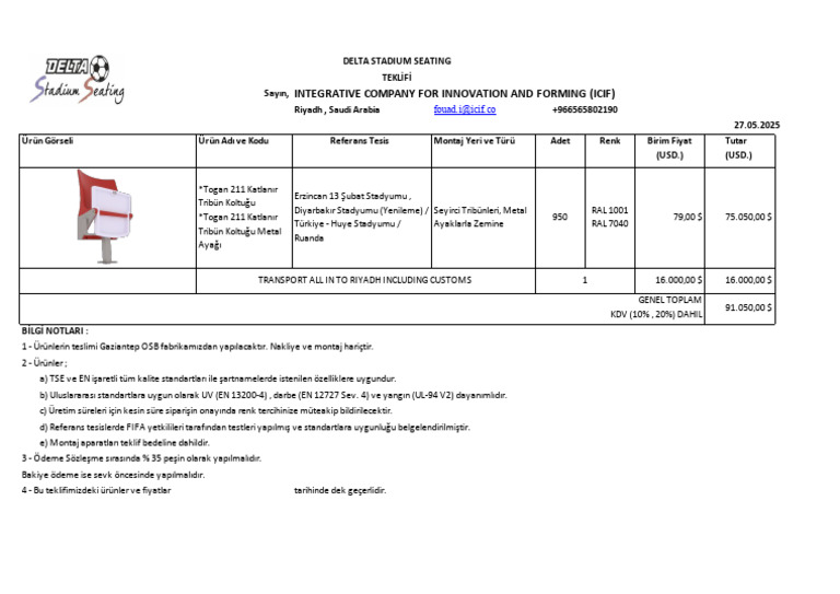 Proforma 2505271a 4 | PDF