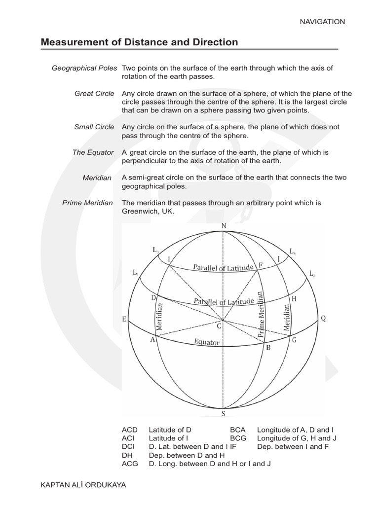 alornav1 | PDF | Compass | Equator