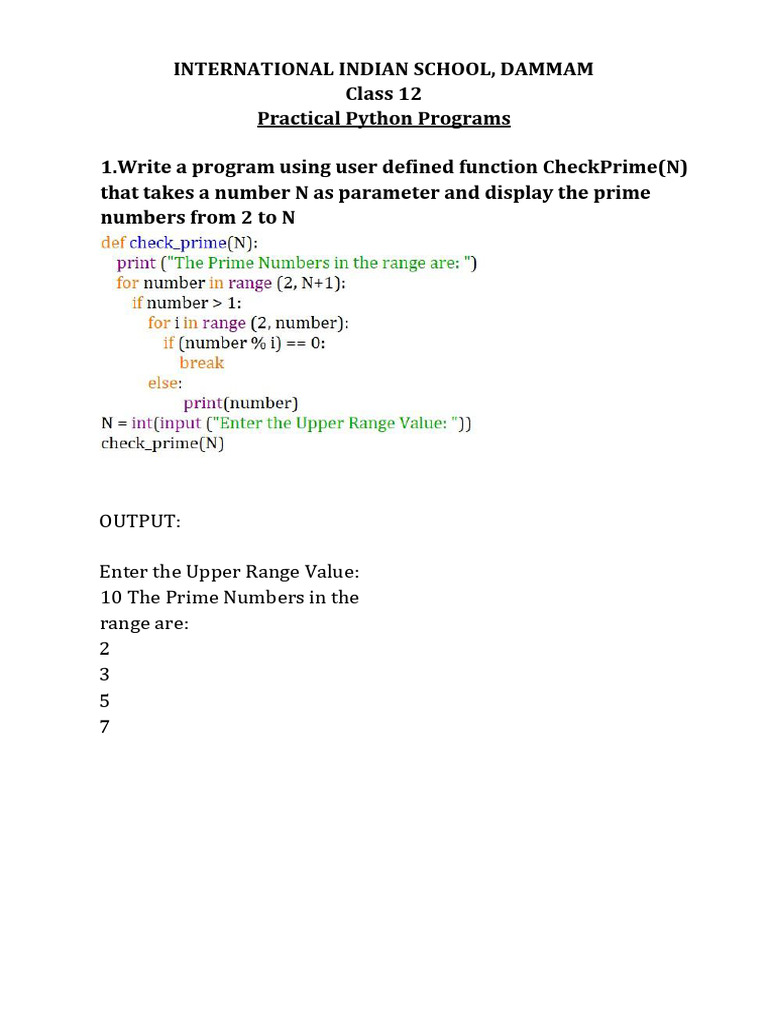 Python and SQL Practical Programs | PDF | Databases | Data Management