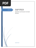 SAP FICO T-Codes for S/4HANA Guide | PDF | Accounts Payable | Business