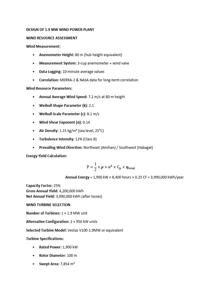 Design of Wind | PDF | Wind Turbine | Wound