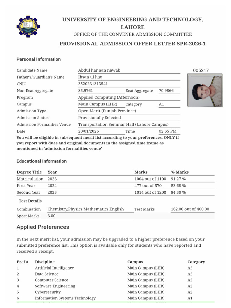 Offer Letter | PDF