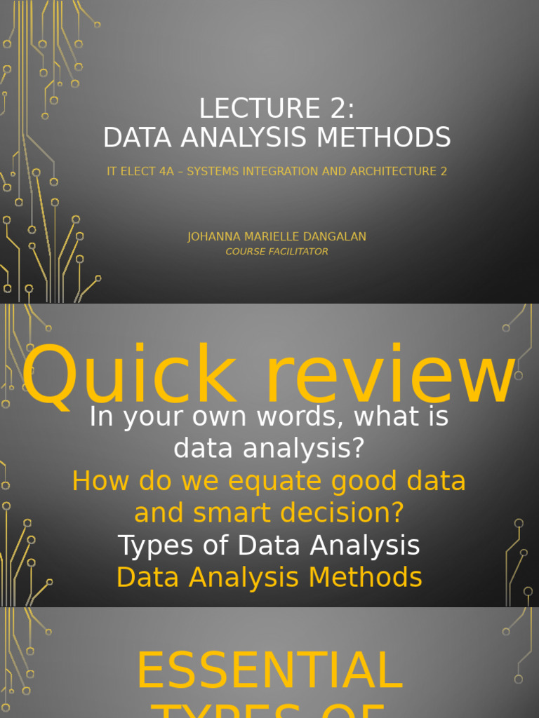 SIA2_Lecture2 [Autosaved] | PDF | Analytics | Data Analysis