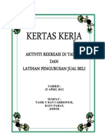 Kertas Kerja Rekreasi Ke Tasik Y Batu Pahat