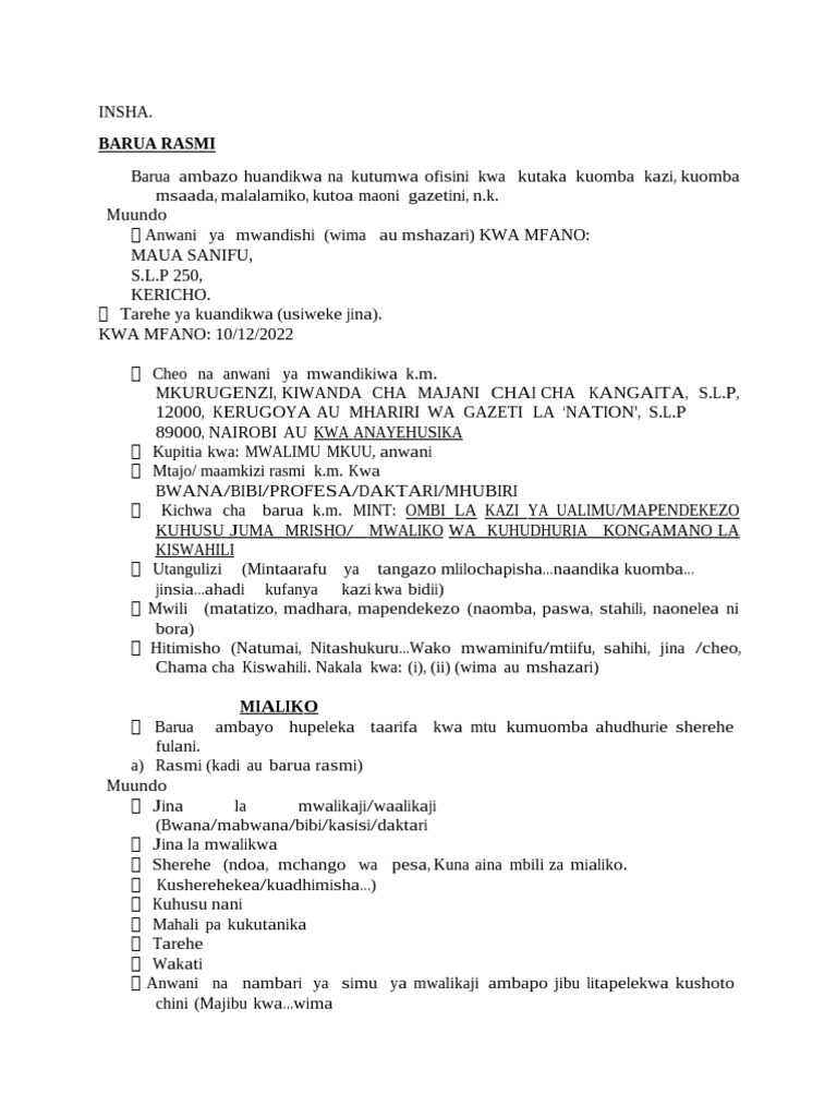 Insha Edited | PDF