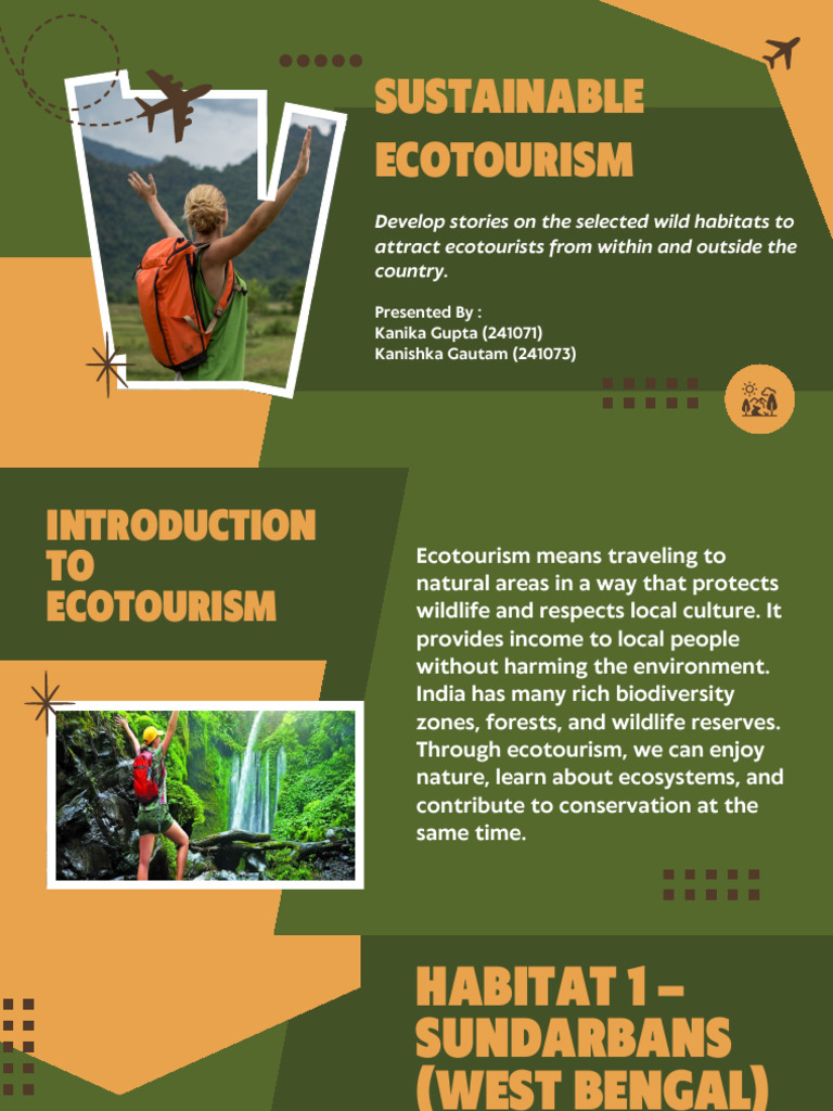 Ecotourism: Explore India's Wild Habitats | PDF | Natural Environment ...