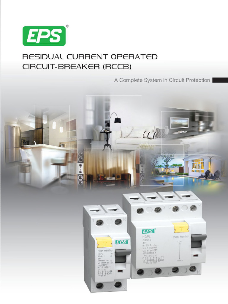 Spesifikasi EPS NGPL-RCCB Catalogue | PDF
