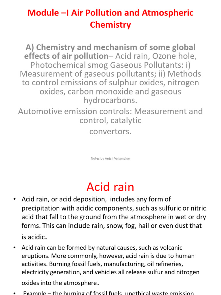 Air Pollution: Causes and Effects | PDF | Exhaust Gas | Combustion