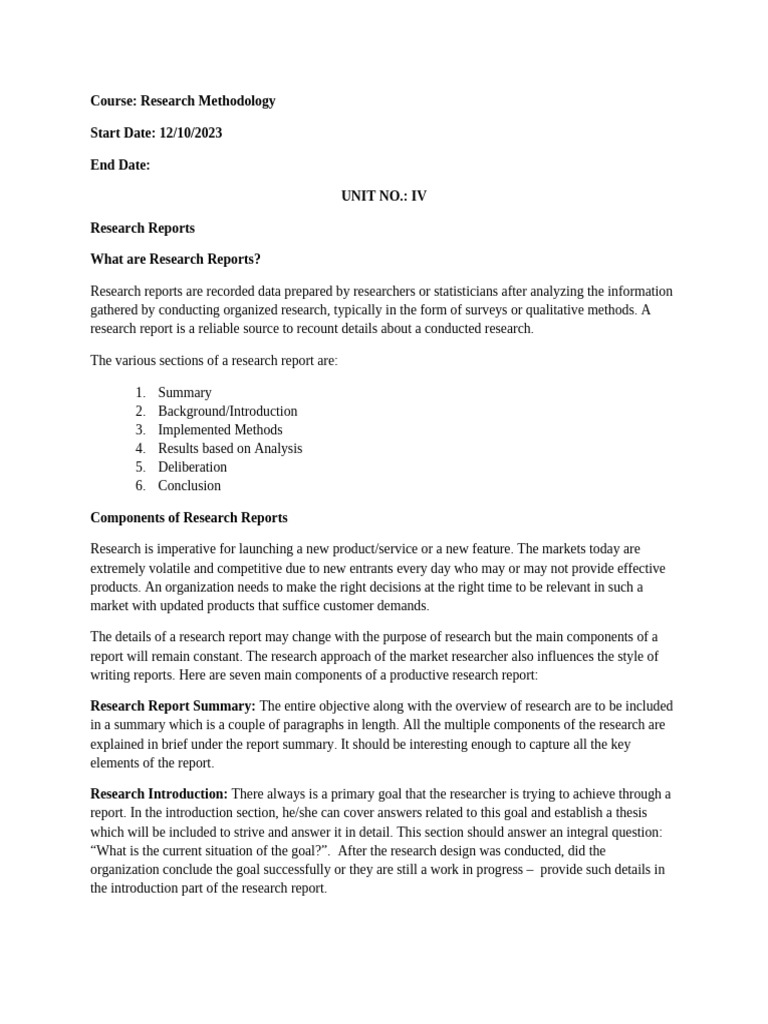 unit no 04 RM | PDF | Citation | Bibliography