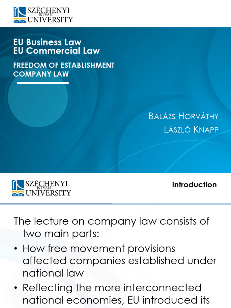 outline_free_movement_of_persons_ii | PDF | Freedom Of Movement ...