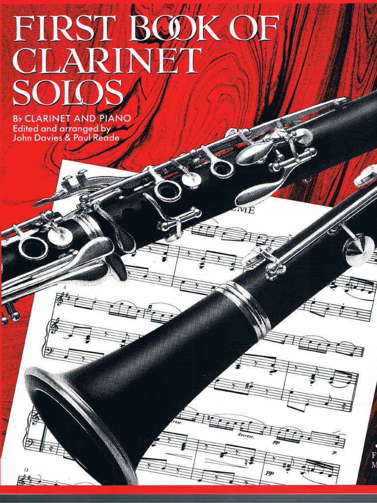 John Davies and Paul Reade - First Book of Clarinet Solos - Piano | PDF