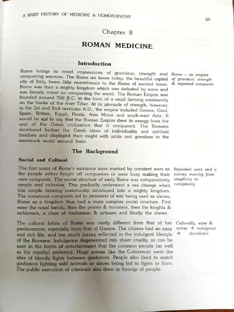 Roman Medicine - Organon | PDF | Anatomy | Ancient Rome