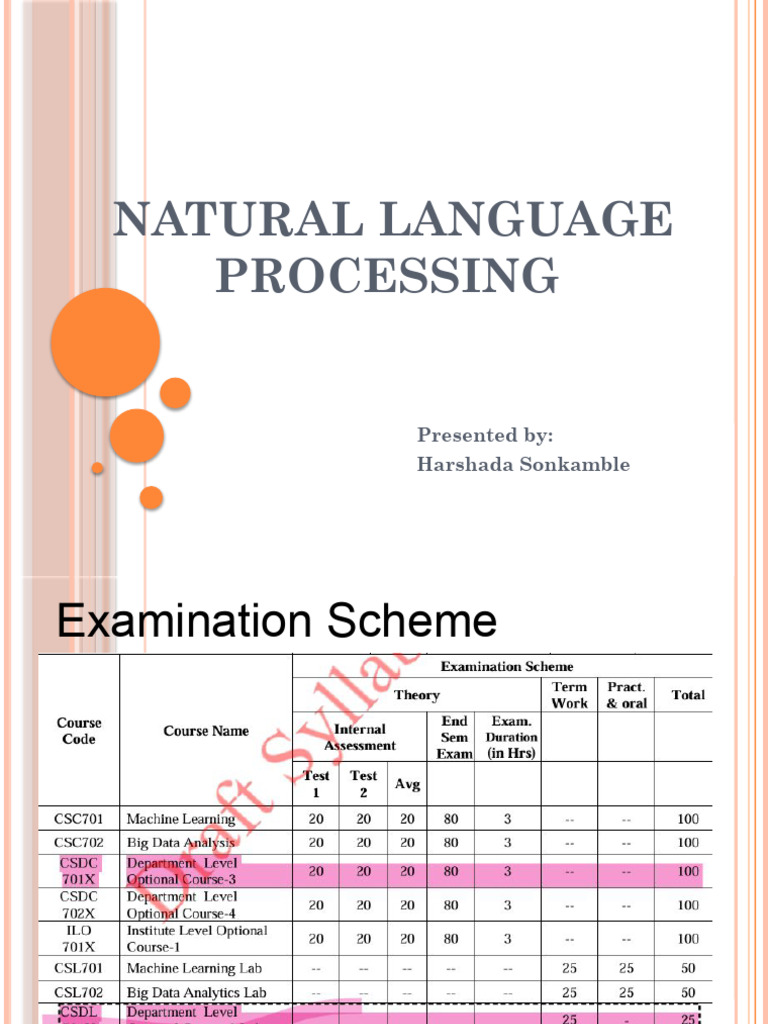 Natural Language Processing Overview | PDF | Semantics | Morphology ...