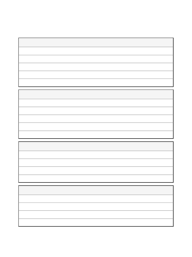 3 Gunluk Dongu Checklist | PDF