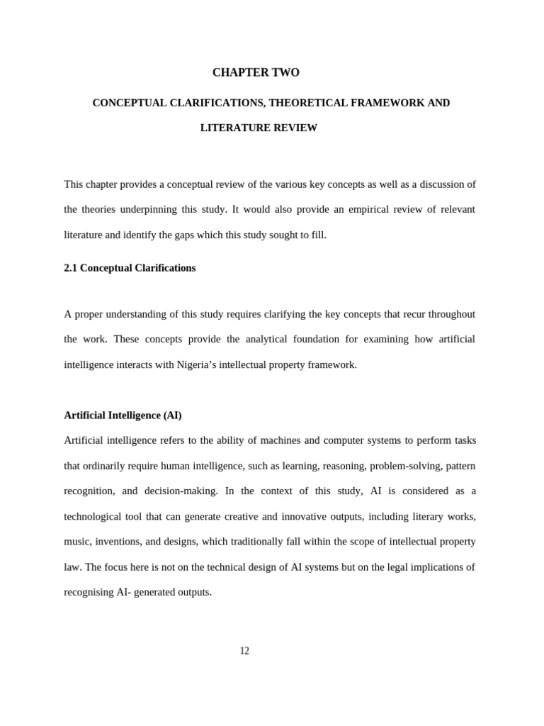 AI and Intellectual Property in Nigeria | PDF | Intellectual Property ...