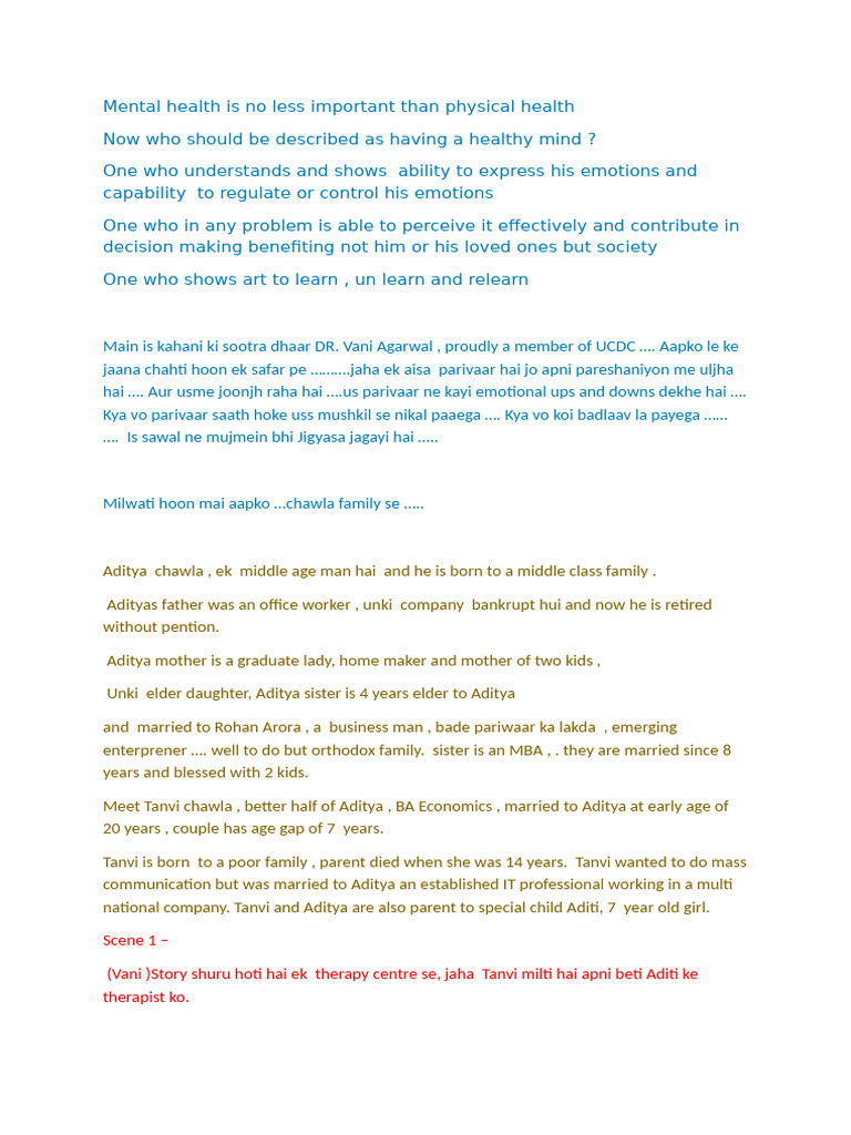 Mental Health | PDF