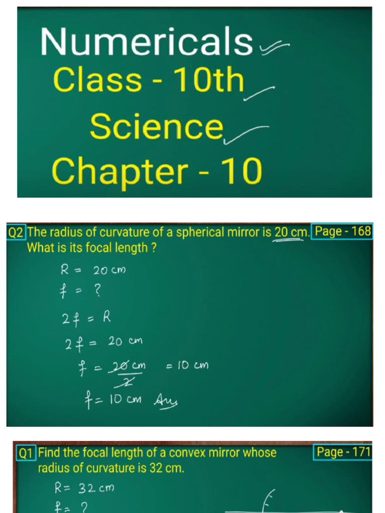 Light Numericals in Text | PDF