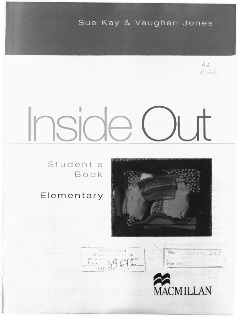 Inside Out. Students Book (Elementary) | PDF