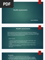 Paediatric History Taking Checklist | PDF | Caregiver | Pregnancy