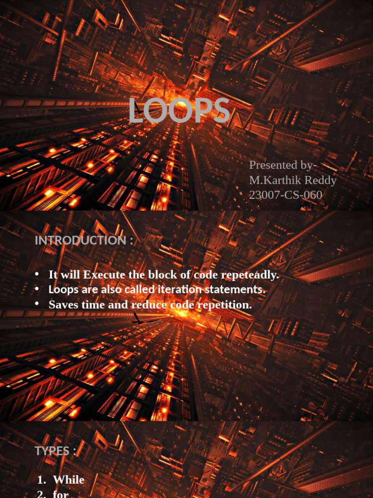 Understanding Loops in Programming | PDF