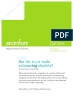 Has Cloud Computing Made Outsourcing Obsolete
