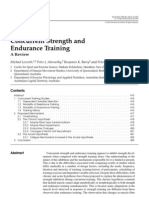 Concurrent Strength and Endurance Training