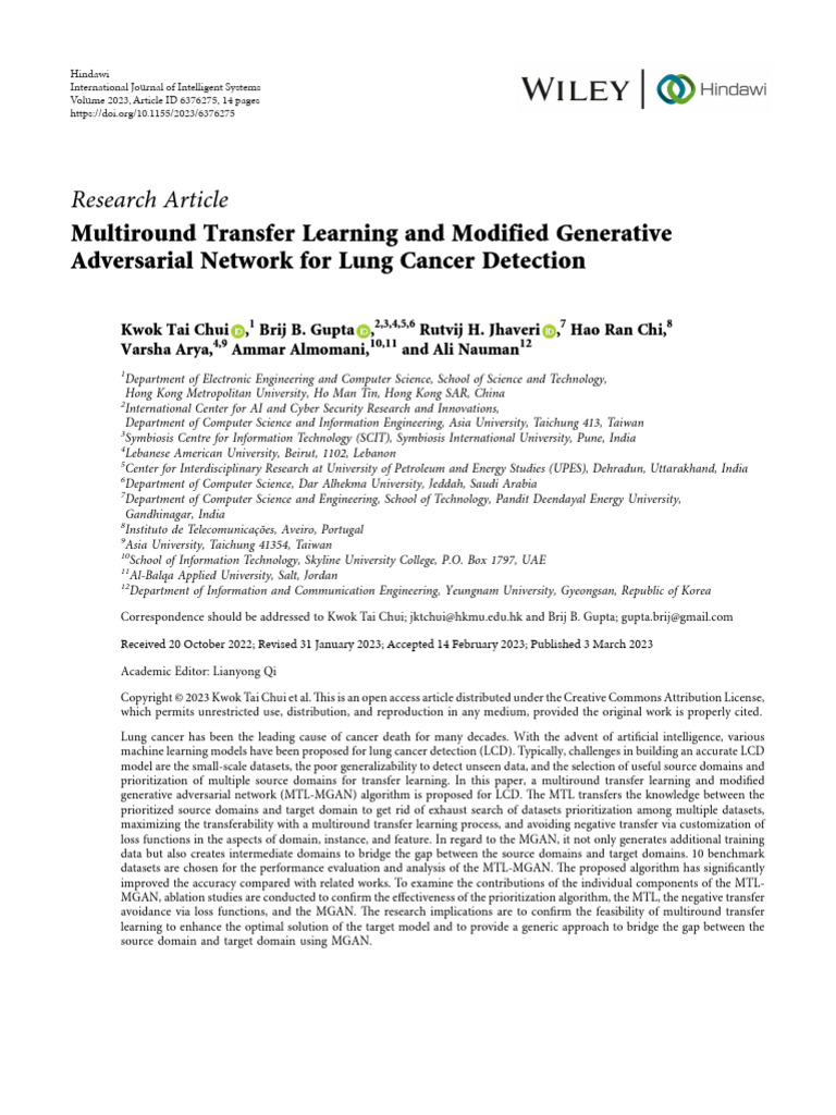Multiround Transfer Learning and Modified Generative | PDF ...
