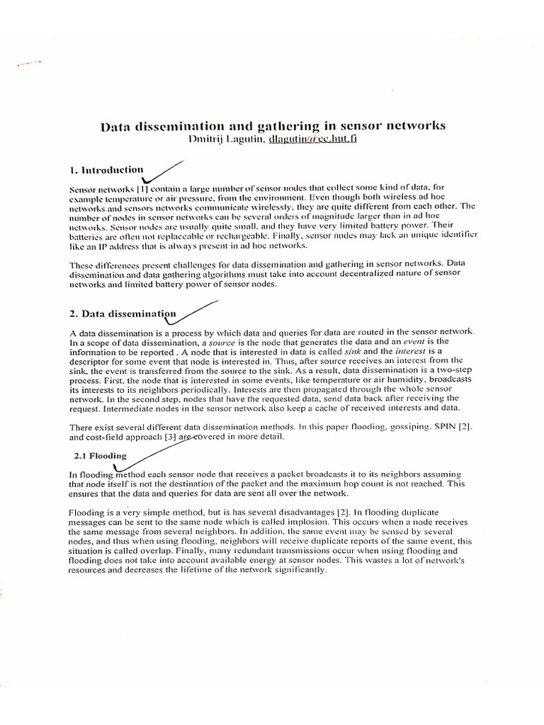 WSN Notes | PDF